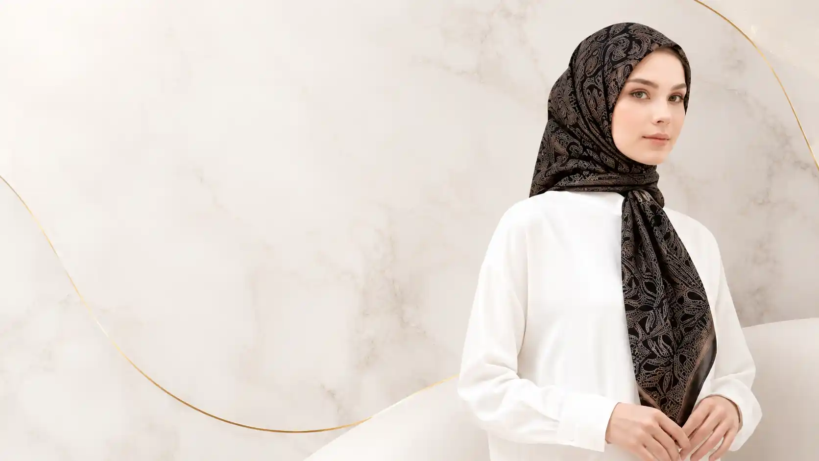 MALKA Daily Instant Hijab - Black
